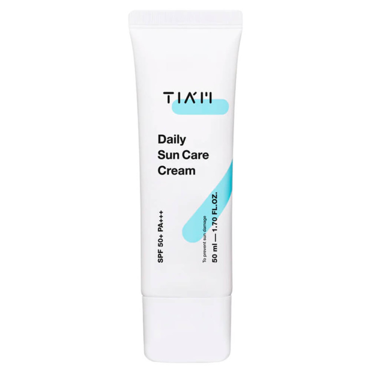 TIAM Daily Sun Care Cream Увлажняющий безмасляный солнцезащитный крем с алоэ SPF50+ PA++++
