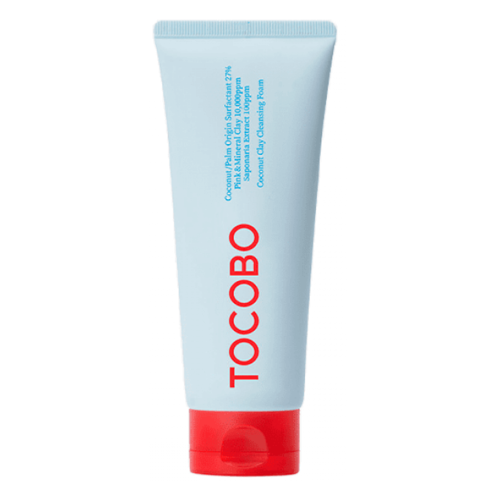 Tocobo Coconut Clay Cleansing Foam Пенка с глиной для глубокого очищения