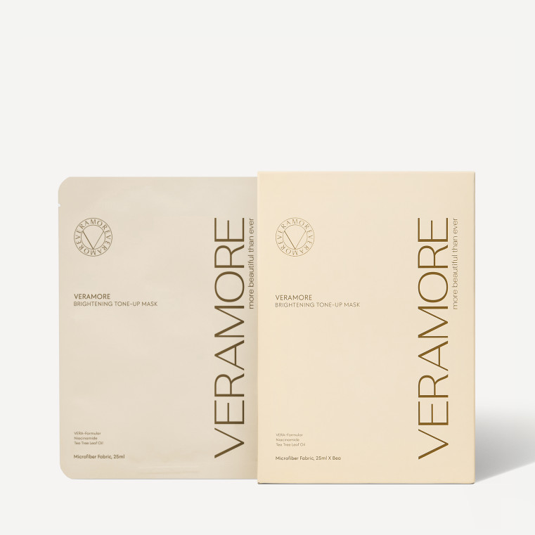 VERAMORE Brightening Tone-Up Mask Маска для лица выравнивающая тонизирующая с ниацинамидом