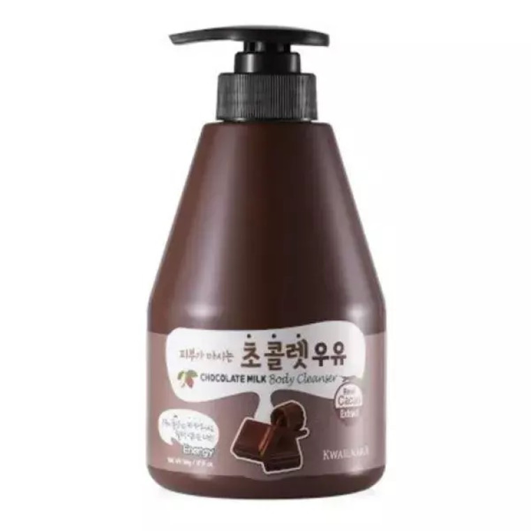 Welcos Kwailnara Chocolate Milk Body Cleanser Гель для душа с ароматом шоколадного молока