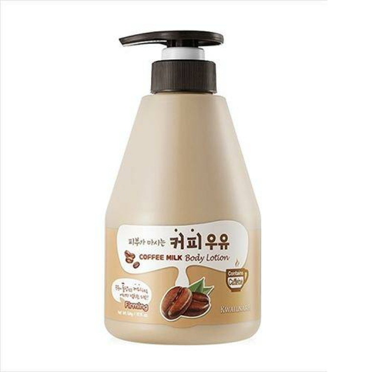 Welcos Kwailnara Coffee Milk Body Cleanser Гель для душа с ароматом кофе