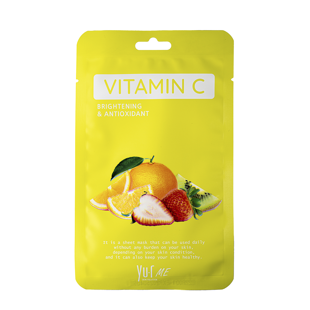 Yu.r Me Vitamin C Sheet Mask Маска для лица с витамином С