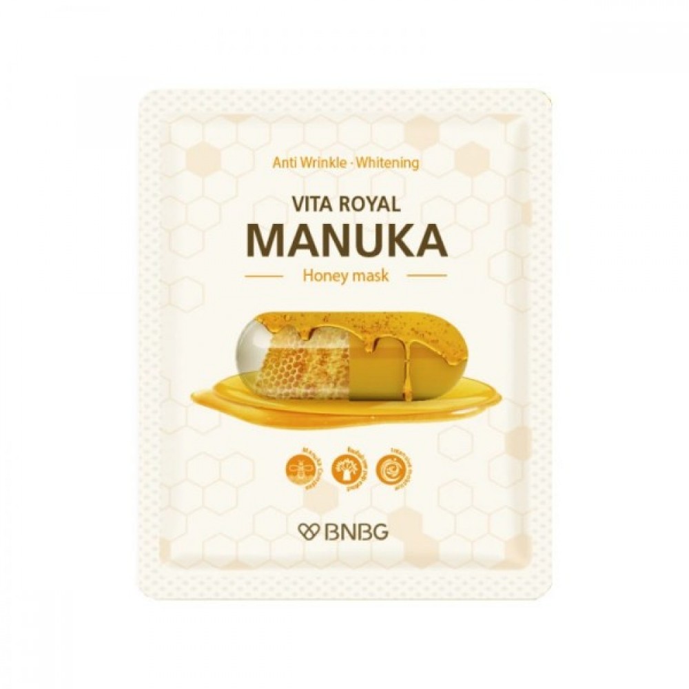 BanoBagi Vita Royal Manuka Honey Mask Маска тканевая с медом манука питательная