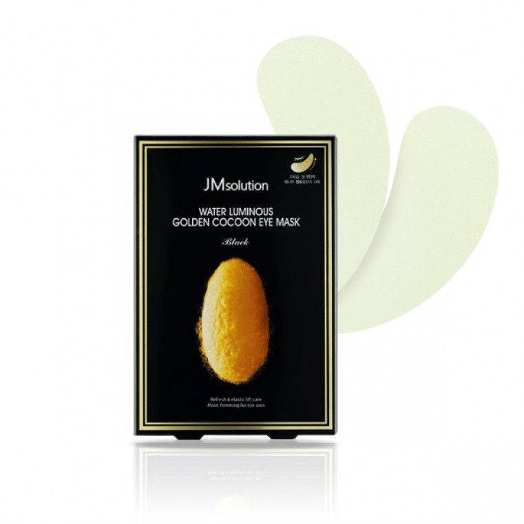 JM Solution Water Luminous Golden Cocoon Eye Mask Black - Патчи тканевые против возрастных и мимических морщин