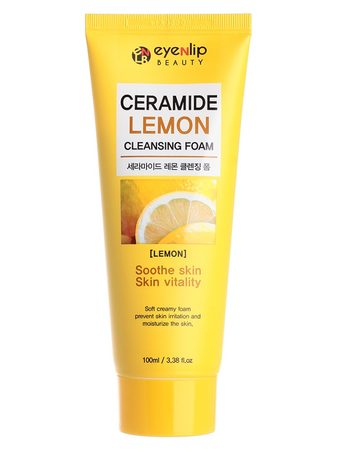 Eyenlip Ceramide Lemon Cleansing Foam Очищающая пенка с керамидами и лимоном